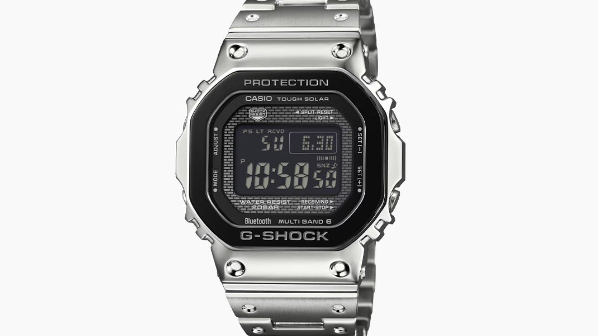G-SHOCK GMW-B5000BT: Menej je viac