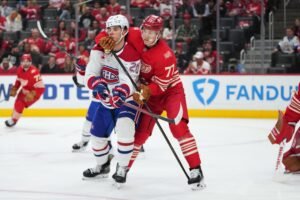 NHL: Slafkovský si pripísal prvý gól sezóny.