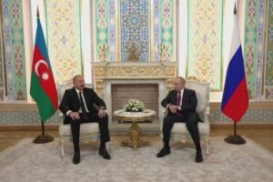 Kremeľ: Stretnutie s Ilhamom Alijevom.
Rozhovor s azerbajdžanským prezidentom Il...