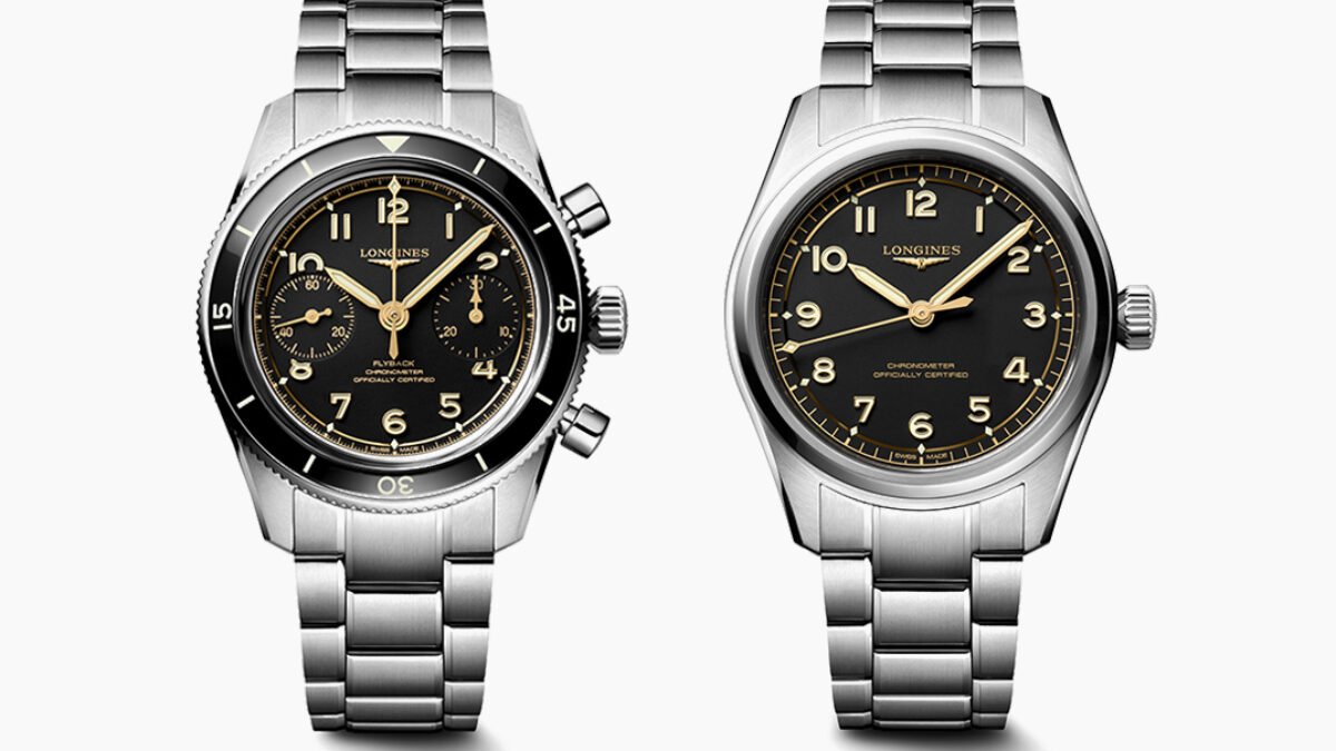 Longines ožíva s pilotkami Spirit