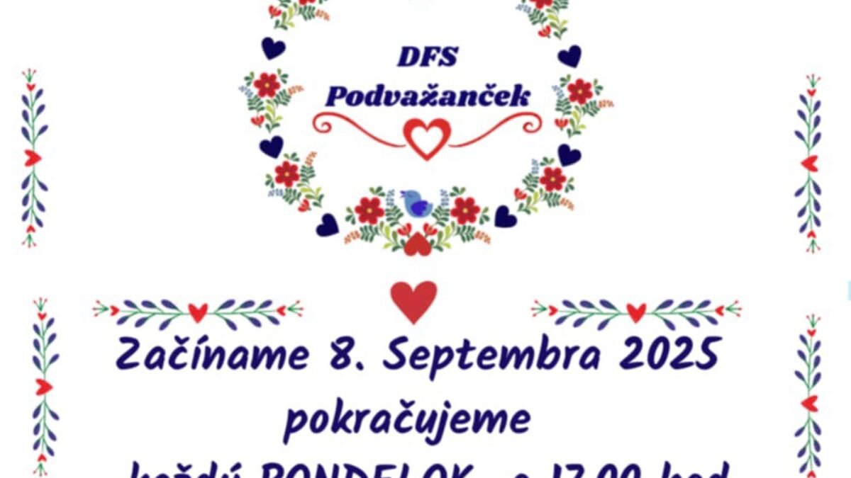 Mesto Považská Bystrica: Malí folkloristi sa stále môžu pridať k DFS Podvažanček