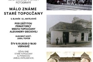 Mesto Topoľčany: Čo všetko vás tento víkend v meste čaká okrem októbrového jarmo...
