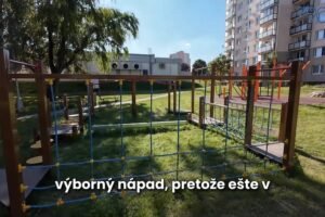 Mesto Topoľčany: NOVÉ DETSKÉ IHRISKO na Tribečskej ulici JE SUPER!