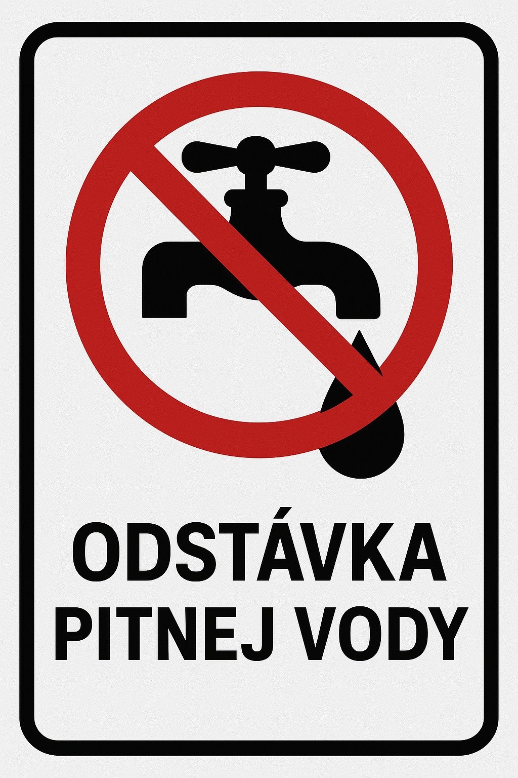 Mesto Trenčianske Teplice: Oznam o odstávke dodávky pitnej vody - ul. Štvrť SNP (za Slížom)