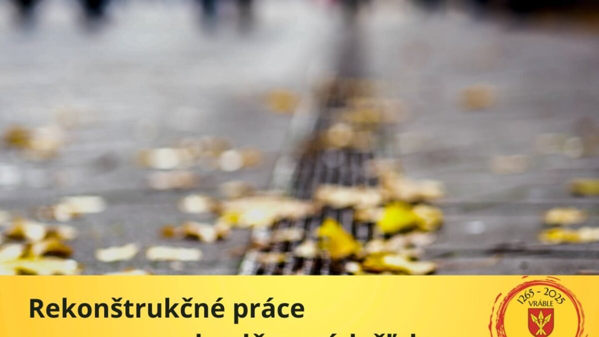Mesto Vráble: Rekonštrukcia parkoviska — oprava odvodňovacích žľabov na Sídlisku Lúky