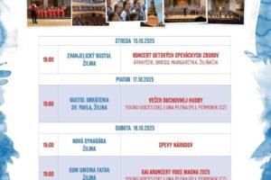 Mesto Žilina: VOCE MAGNA 2025 – FESTIVAL, KTORÝ SA OPLATÍ POČUŤ AJ VIDIEŤ!