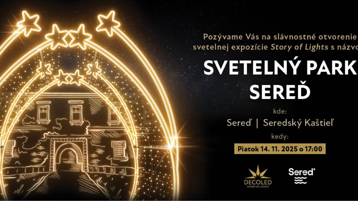 Story of Lights 2025: Svetelná Európa rozžiari aj Komárno a Sereď – mestá rozžiari takmer štvrť milióna LED svetiel