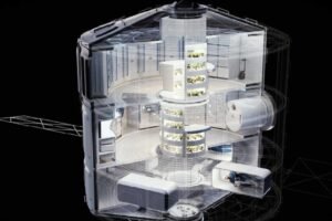 Prehliadka najmodernejšej vesmírnej stanice. Má skleník a centrifúgu.