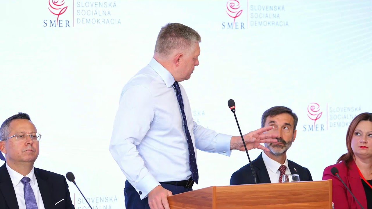 Prejav predsedu strany SMER - SD Roberta Fica na Pracovnom sneme