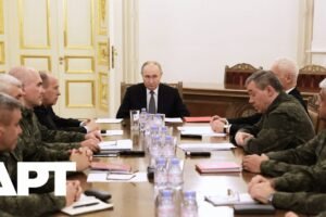 Putin priamo prikazuje generálom postup, ochranu civilistov a zabezpečenie víťaz...