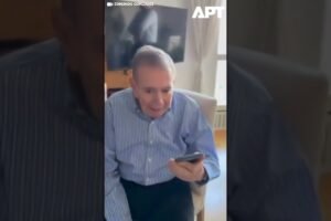 Venezueský líder opozície Urruti blahoželá Marii Corine Machado k Nobelovej cene...