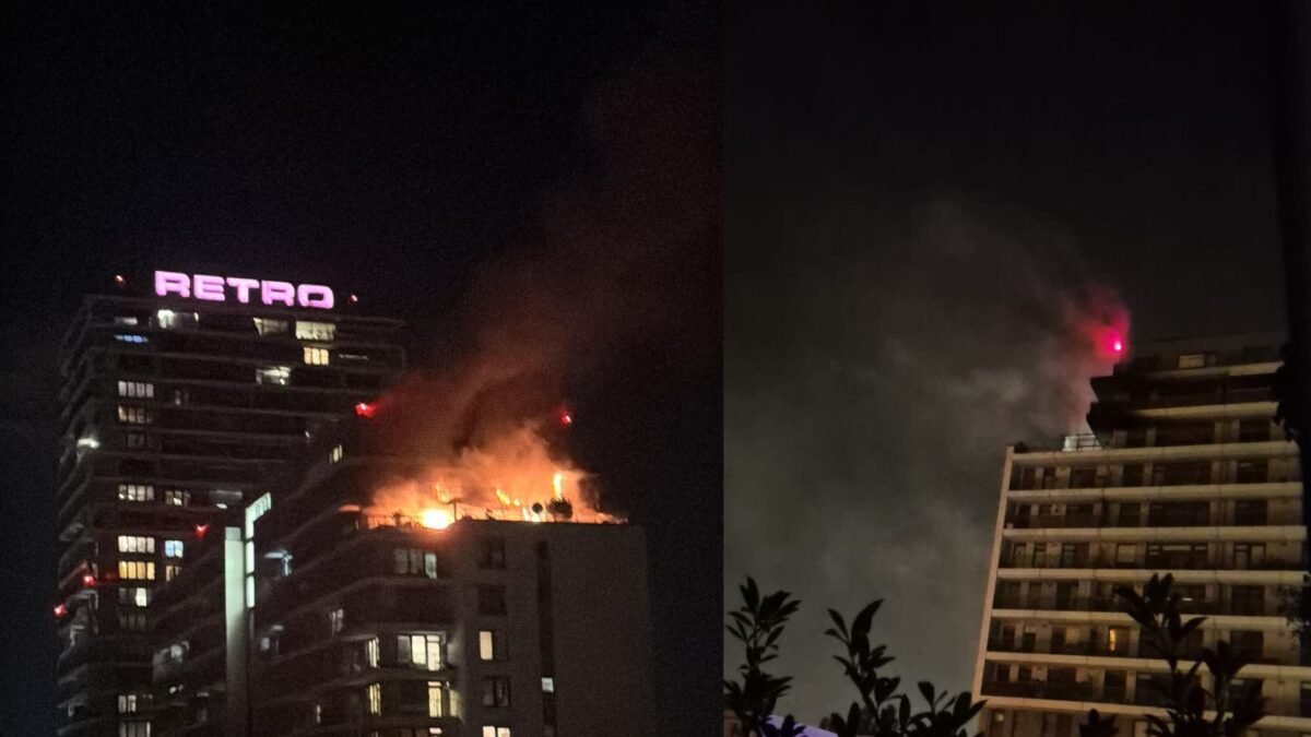 V Bratislavskom Ružinove vypukol požiar.