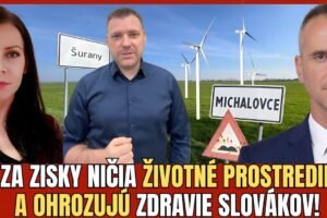 Pavol Slota o veterných turbínach a čínskej baterkárni: Pre cudzie zisky ohrozuj...
