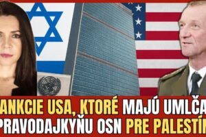 Vladimír Baran: Výstraha pre kritikov Izraela. Americké sankcie proti spravodajk...