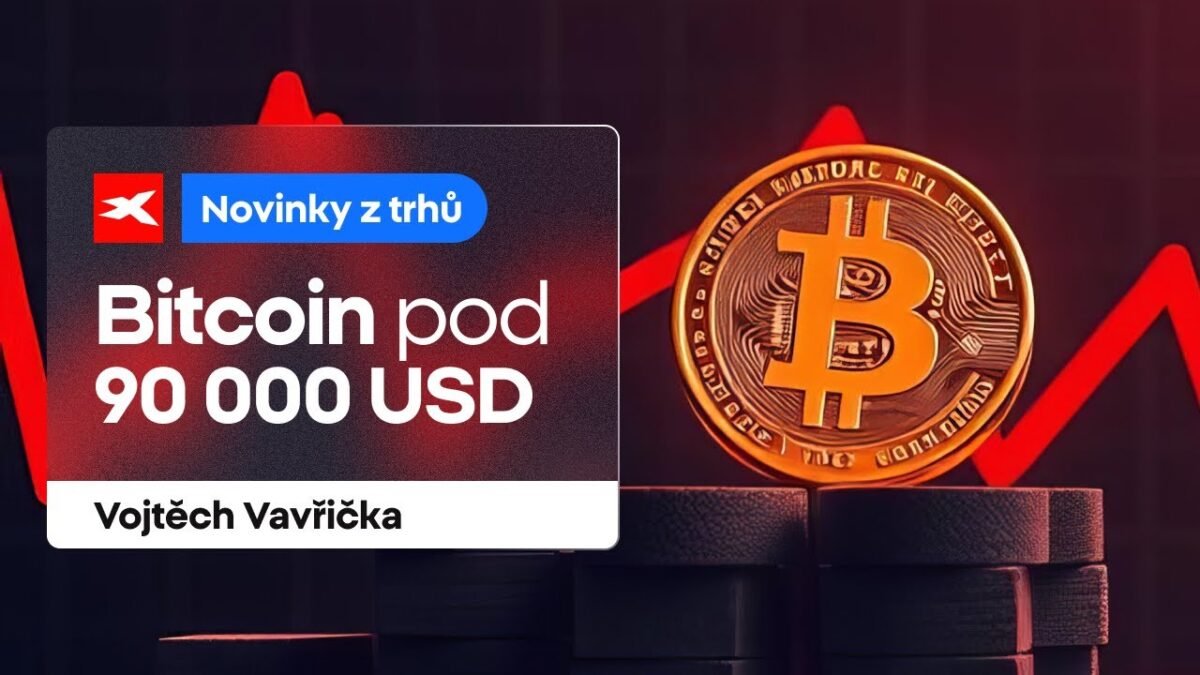XTB: Bitcoin pod 90 000 $ – využití dat při obchodování