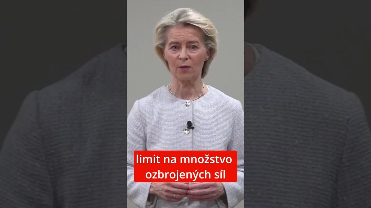T. Gašpar: Mier? Von der Leyenova radšej tlačí Ukrajinu do záhuby.