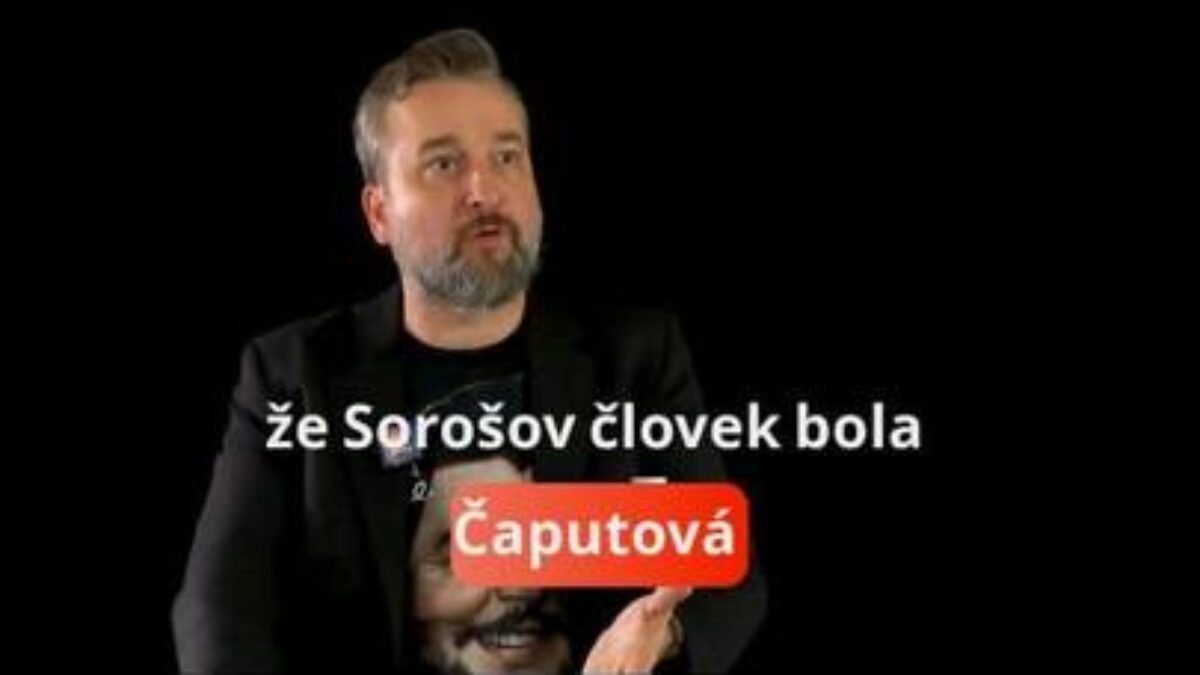 V EPSTEINOVÝCH SPISOCH SA POTVRDILO, ŽE ČAPUTOVÁ BOLA SOROSOVA KANDIDÁTKA!