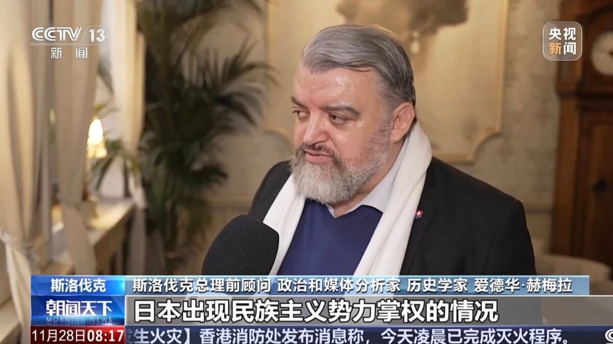 z rozhovoru pre čínsku štátnu televíziu cctv (19 televíznych okruhov, Z rozhovoru pre čínsku štátnu televíziu CCTV (19 televíznych okruhov, miliarda divákov) o eskalácii