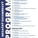 Kultúra Topoľčany: Nech sa páči, v mesiaci December vás v meste Topoľčany čaká bohatý kultúrny program