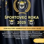 Mesto Námestovo: ŠPORTOVEC ROKA 2025 - HLASOVANIE
