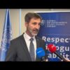 Tlačový brífing ministra J. Blanára po rokovaní s predsedom vlády Tongského kráľ...