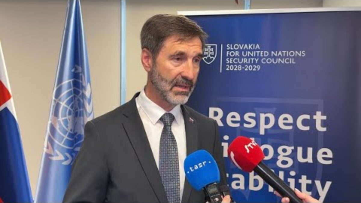 Tlačový brífing ministra J. Blanára po rokovaní s predsedom vlády Tongského kráľovstva