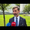 Tlačový brífing ministra J. Blanára v rámci pracovnej cesty v New Yorku