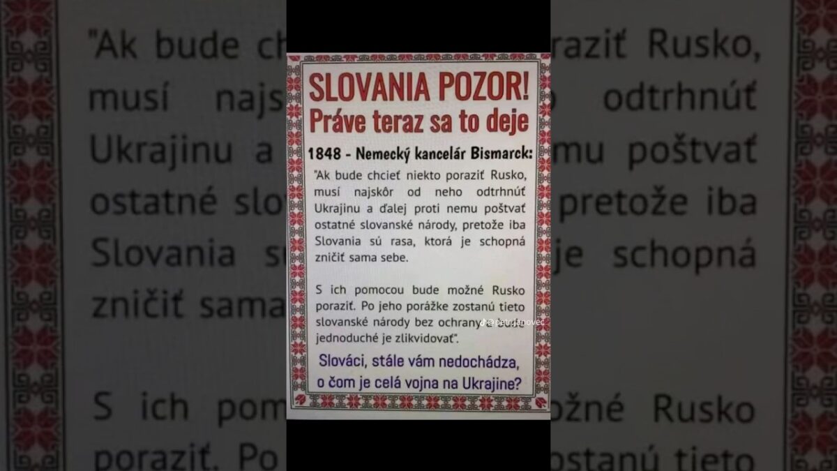 TV MY: ZDIEĽAJ  #harabin #putin #politika #slovensko