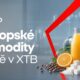 XTB: Evropské komodity nově v XTB