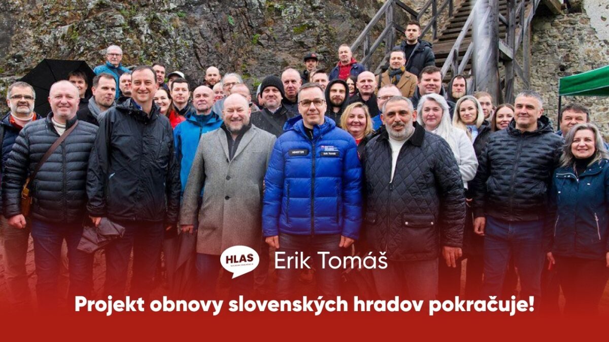 SKVELÁ SPRÁVA! OBNOVA HRADOV POKRAČUJE A ĽUDIA BUDÚ MAŤ PRÁCU
