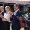 Tlačový brífing ministra J. Blanára po návšteve školy sv. Filipa Neri
