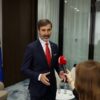 Tlačový brífing ministra J. Blanára po otvorení slovensko-kenského obchodného a ...