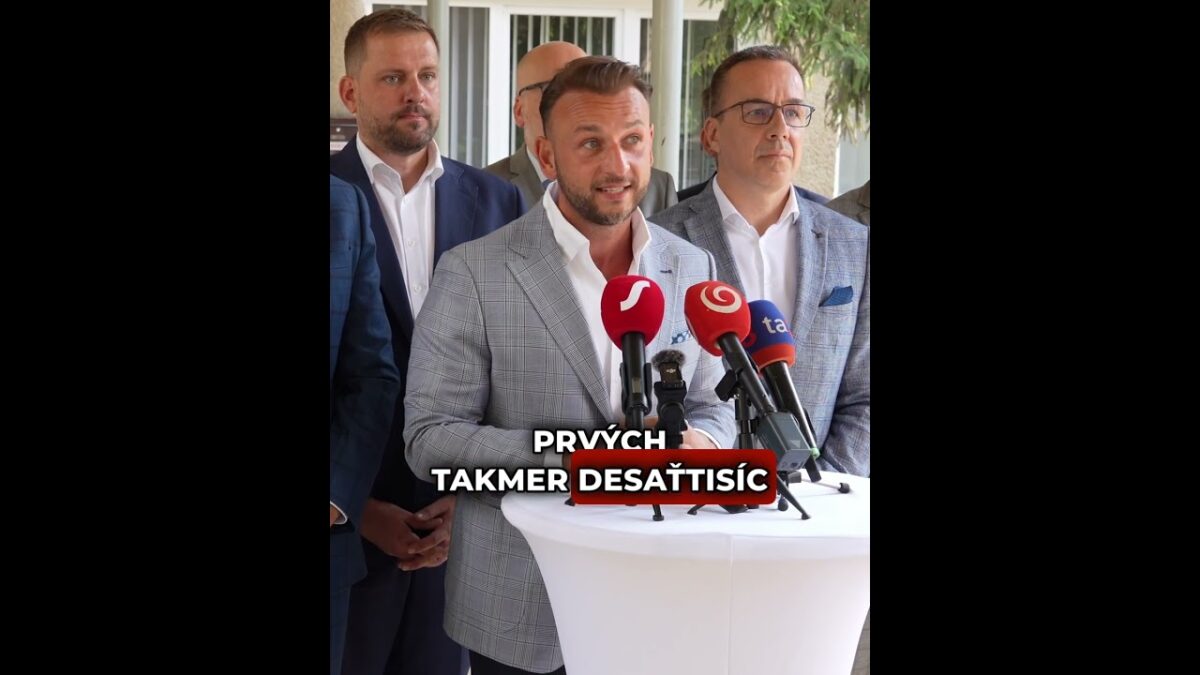 Matúš Šutaj Eštok: SPLNILI SME ĎALŠÍ SĽUB
