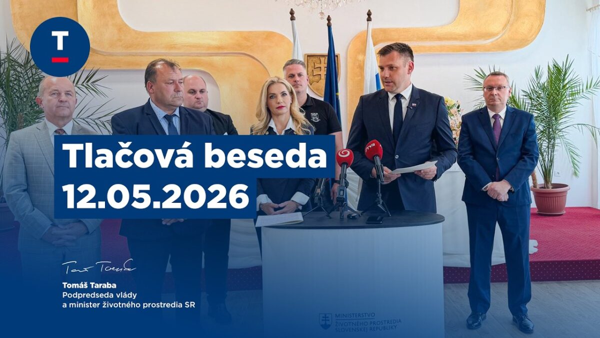 Taraba: Tlačová beseda 12.05.2026