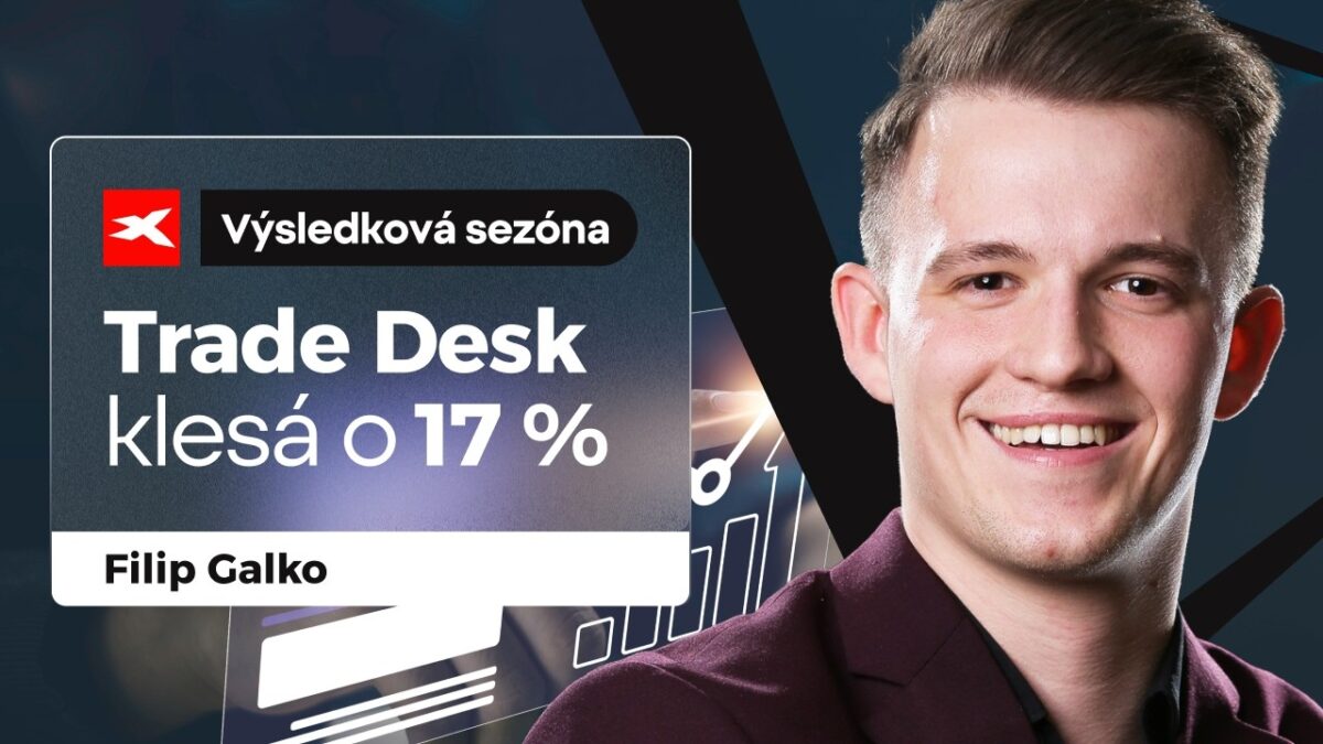 XTB: Výsledková sezóna s XTB: Trade Desk oslabuje od maxím už o 85 %