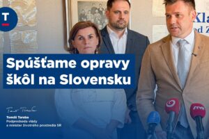 Taraba: Spúšťame opravy škôl na Slovensku