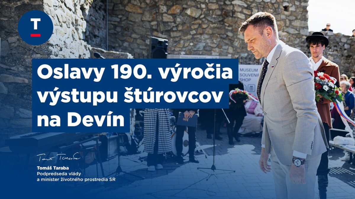 Taraba: Oslavy 190. výročia výstupu štúrovcov na Devín