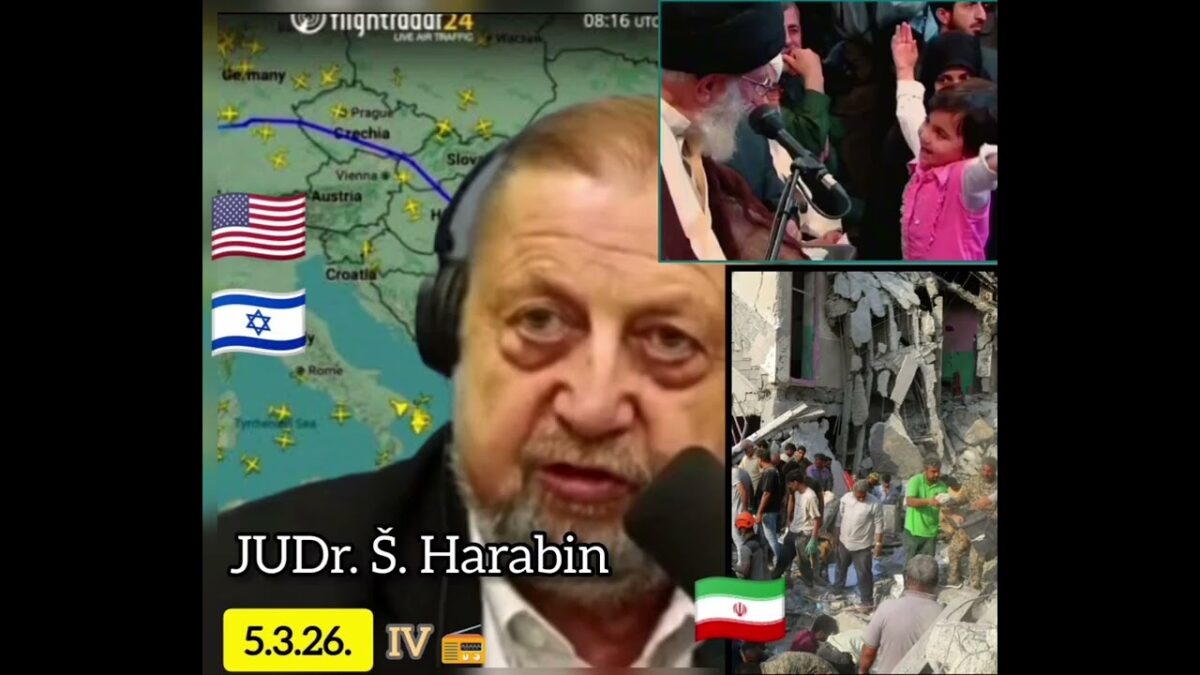 Štefan Harabin: Ako prezident by som okamžite vypovedal zmluvu s USA. Epsteinovci by nemohli vraždiť deti Iránu.