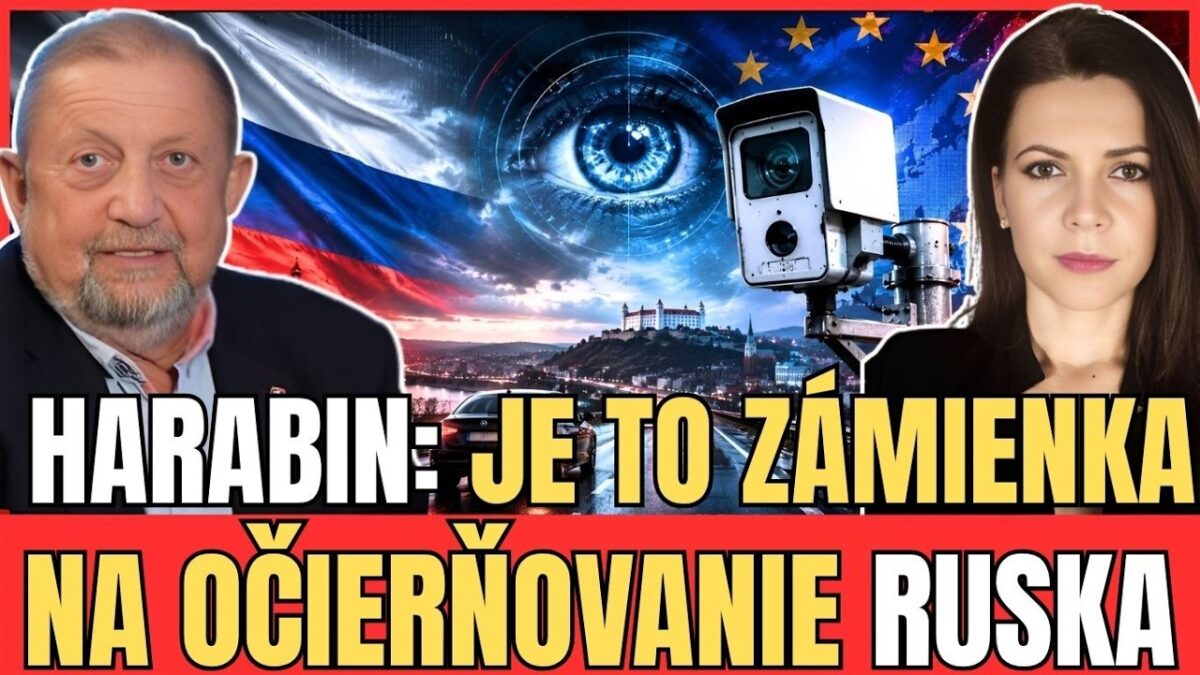 Štefan Harabin: Ruské komponenty v dopravných kamerách. Ide o bezpečnosť alebo rusofóbiu EÚ?