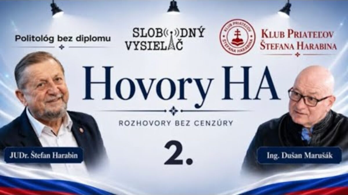 TV MY: Hovory HA  2. Diel – Harabin otvorene: Ukrajina, Irán, opozícia, médiá aj Lavrov bez cenzúry
