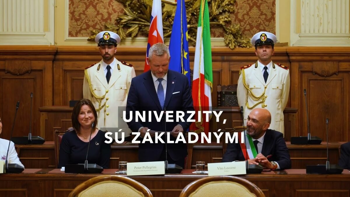 Peter Pellegrini: Podpísanie memoránd o slovensko-talianskej spolupráci