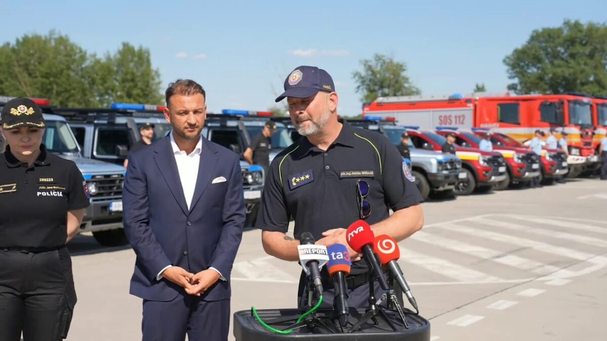 Matúš Šutaj Eštok: Posilnenie operačných a zásahových schopností hasičov a policajtov