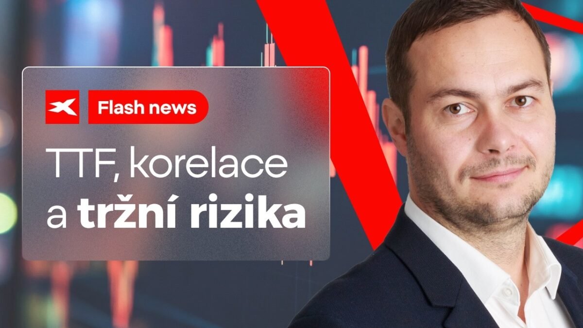 XTB: Flash news: TTF, korelace a tržní rizika – zásoby v Evropě a trading příležitosti