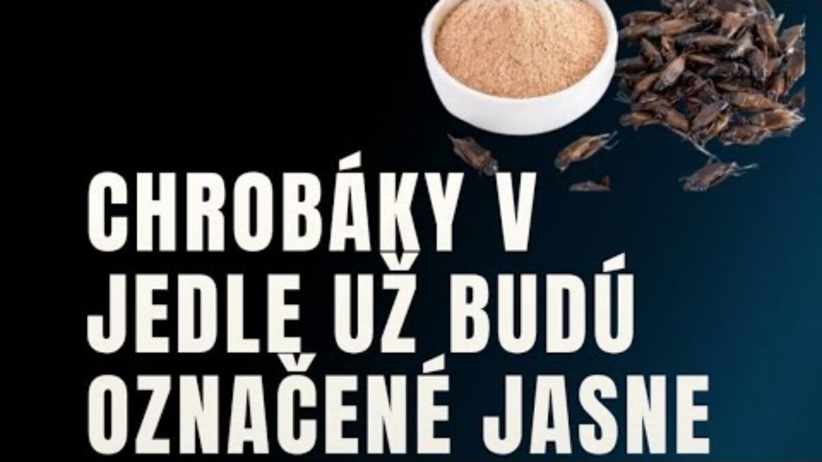 Andrej Danko: KÚPILI BY STE SI JEDLO, KTORÉ OBSAHUJE HMYZ?