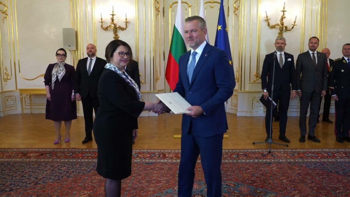 Peter Pellegrini: Nástupná audiencia veľvyslankyne Bulharskej republiky v SR