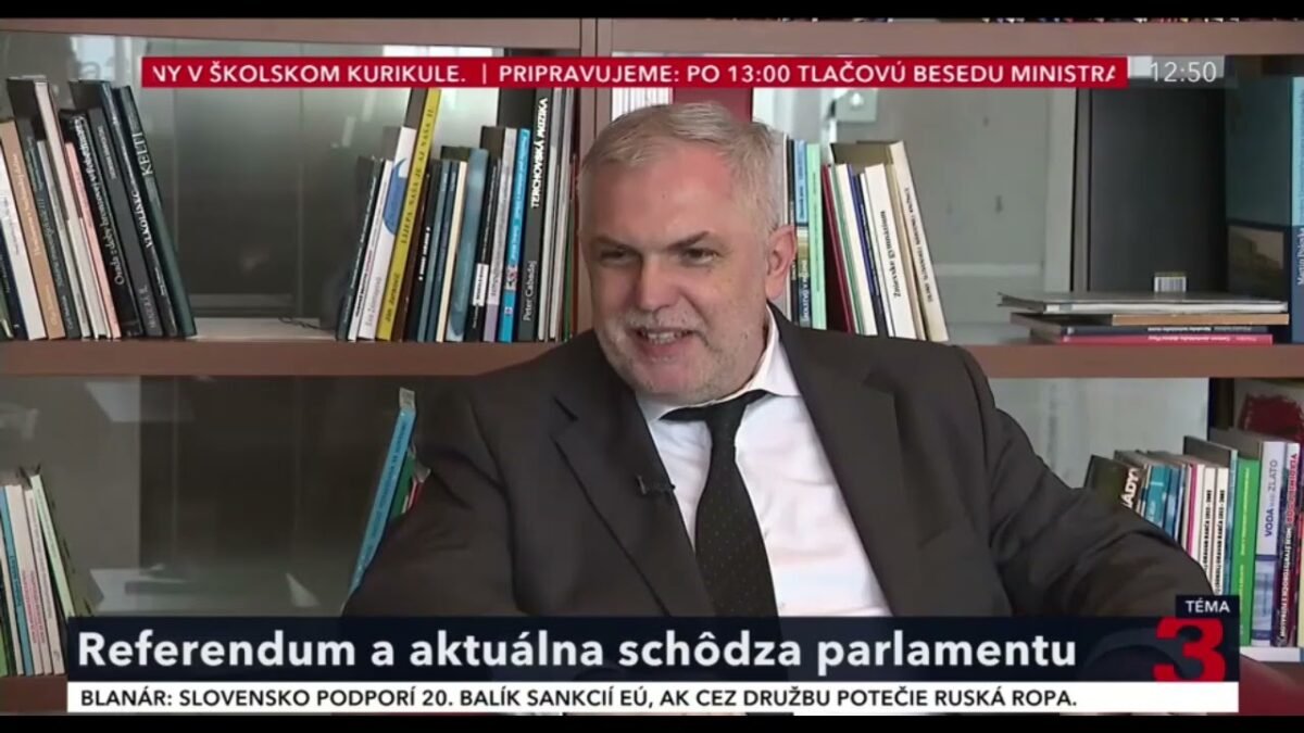 Roman Michelko: Referendum o predčasných nebude: Ďakujeme babrákovi Šeligovi