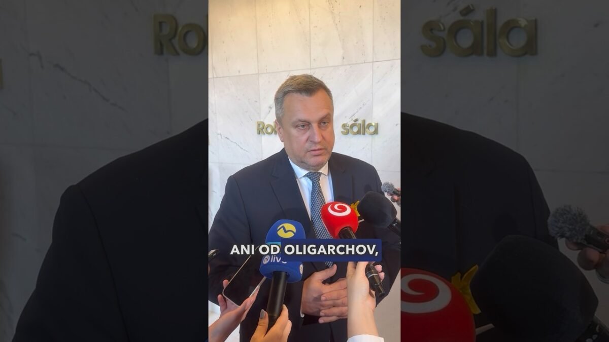Andrej Danko: NEBOJÍM SA OLIGARCHOV A POLITIKOV UŽ VÔBEC.