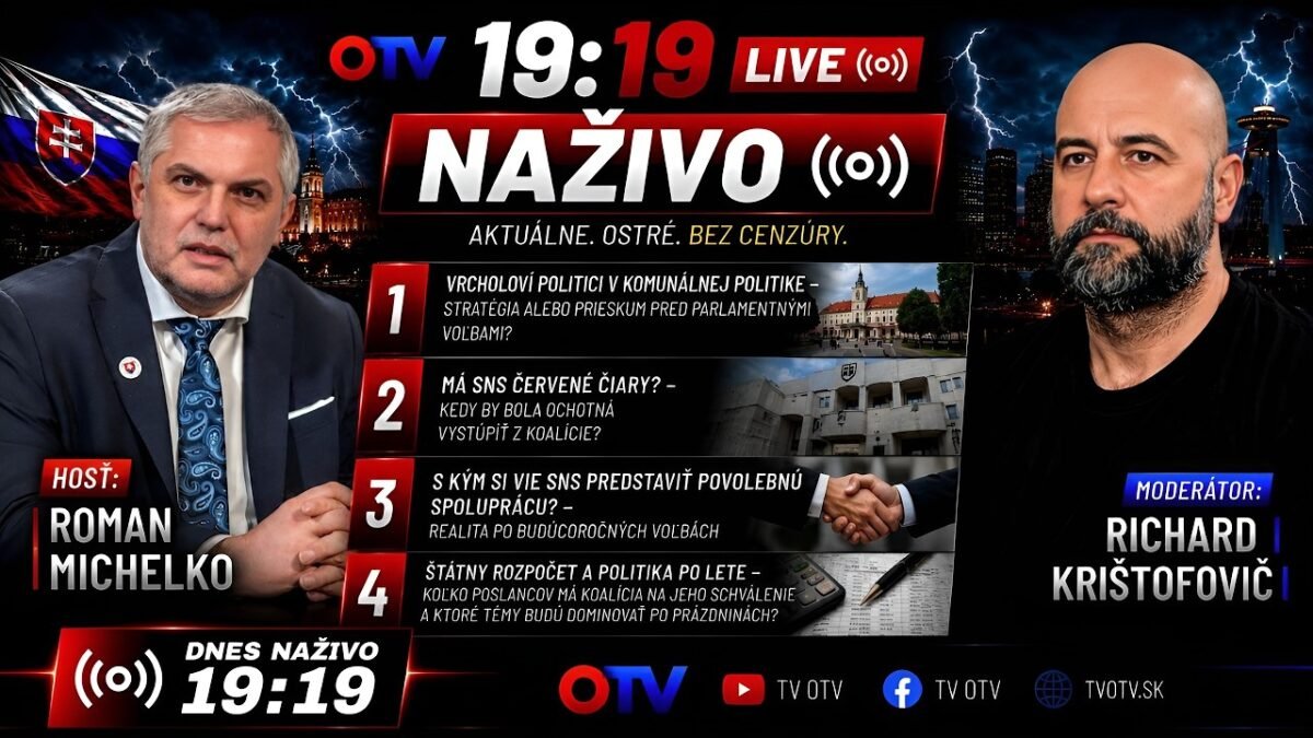 Roman Michelko NAŽIVO:  O politike, SNS a povolebných scenároch  | TVOTV