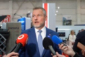 Peter Pellegrini: Brífing pre médiá na veľtrhu obrannej techniky