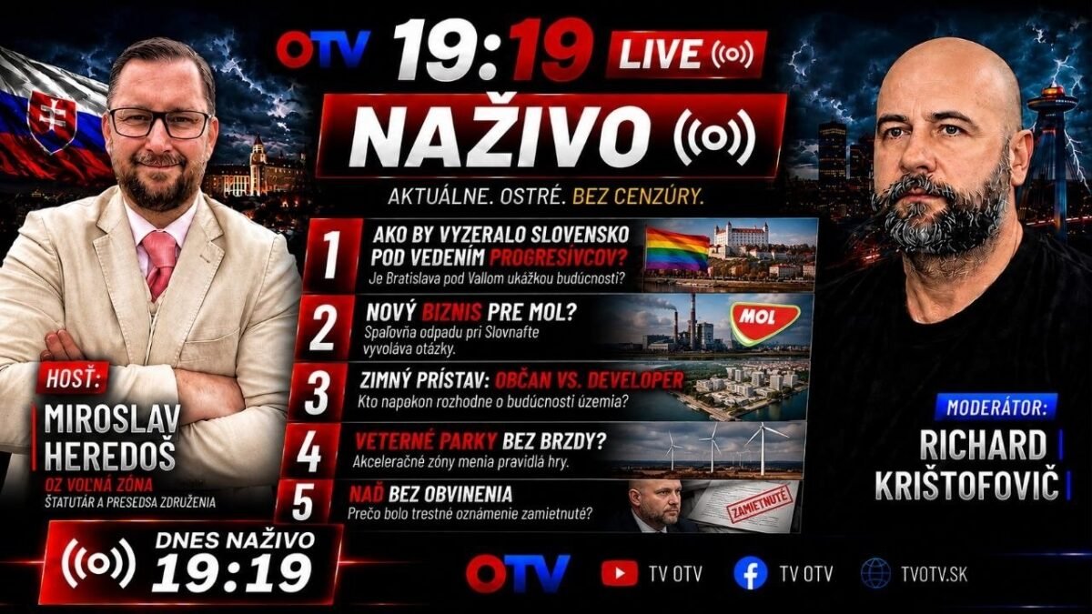 Miro Heredoš NAŽIVO: Čo sa deje na Slovensku? Fakty, ktoré vyvolávajú otázky | TVOTV